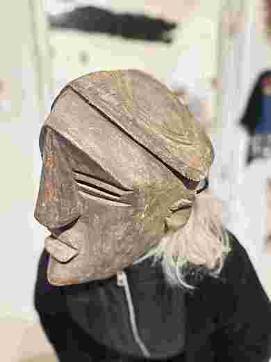 Masque en bois Afrique 5