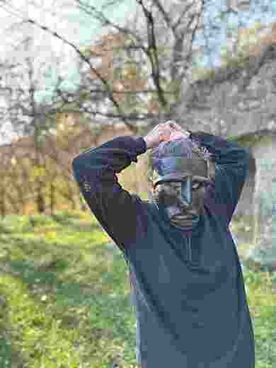 Masque en bois Italie 5
