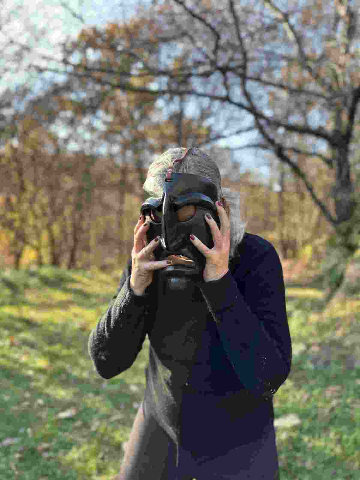 Masque en bois Italie 4