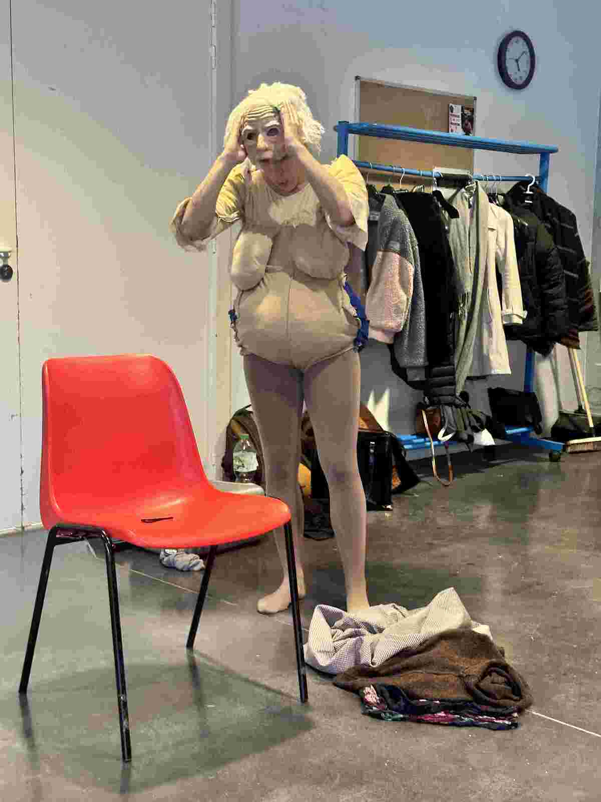 Meeting local artist   Madame M  MJC